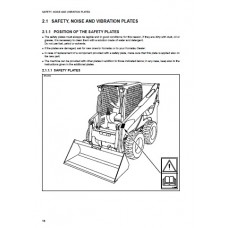 Komatsu SK818-5 Operators Manual